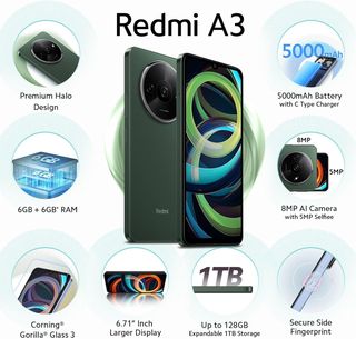 SMARTPHONE ANDROID XIAOMI REDMI A3 6,71" 8 NUCLEO