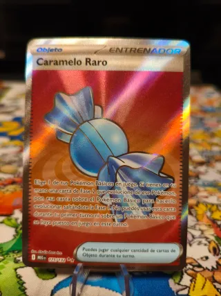 Carta Pokémon Caramelo Raro #175