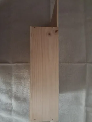 CAJA DE MADERA DE VINO RAIMAT 34X27X10 tapa corred