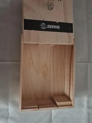 CAJA DE MADERA DE VINO RAIMAT 34X27X10 tapa corred