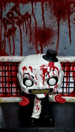 Diorama Terrifier para figuras Trick or treat