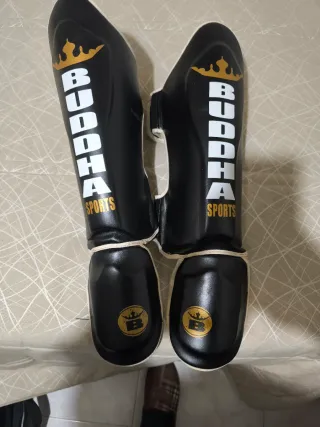Espinilleras Kick Boxing Buddha