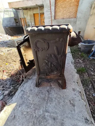 Chimenea de fundición