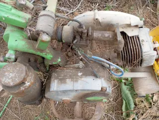 Máquina de labrar con cultivador