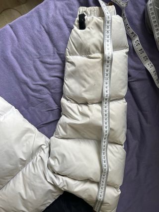 Chaqueta The North Face Puffer Negra y Blanca