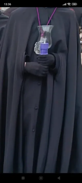 Capa Negra Procesión Soledad Semana Santa, 10 años