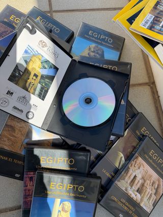 Colección DVDs Egipto National Geographic