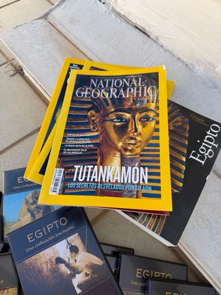 Colección DVDs Egipto National Geographic