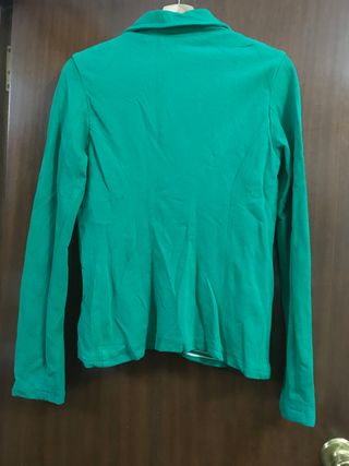 Americana blazer verde botones