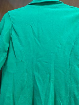 Americana blazer verde botones