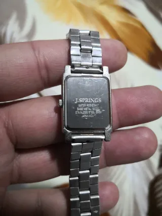 Reloj J.Springs Mujer Plata y Blanco