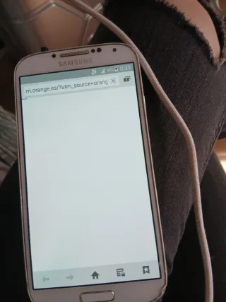 Móvil Samsung Galaxy S4 Blanco