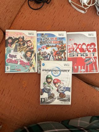 Nintendo Wii Consola + Juegos y Accesorios