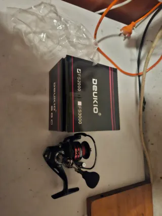 Caña de pescar Grauvell y carrete