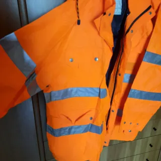 Giacca alta visibilità arancione