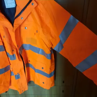 Giacca alta visibilità arancione