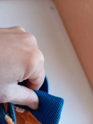 Botas de montaña azules para niño