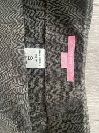 Falda Holy Preppy verde Talla S