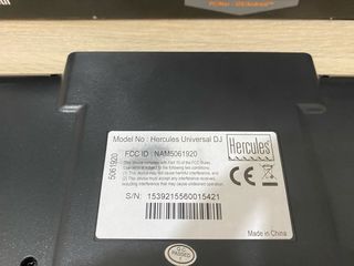 Hercules Universal DJ Controller