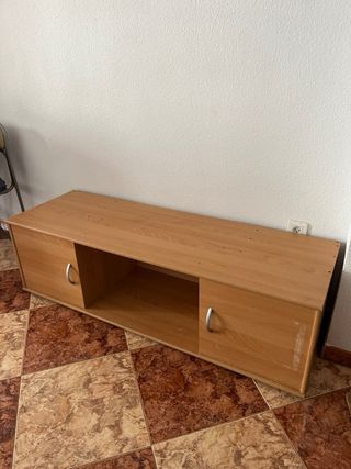 Mueble TV madera y metal