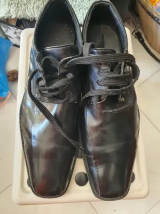 Zapatos de vestir MasaiTie Negro Talla 42-44