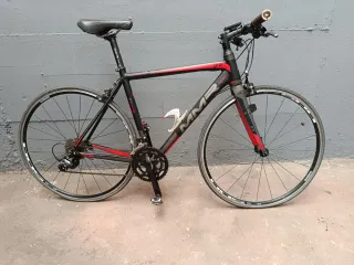 Bicicleta MMR Carretera Negra y Roja