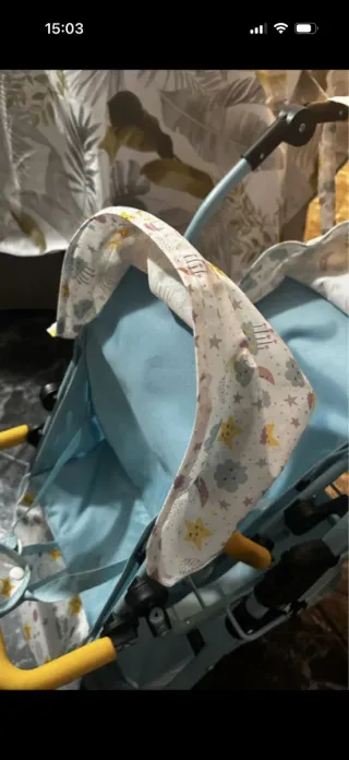 Carrito gemelar dd muñecaa