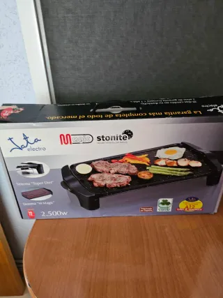 Parrilla Eléctrica Jata 2500W Stonite Nueva