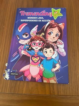 2 libros de la saga tremending girls