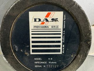 Altavoz D.A.S. Audio K-8 Trompeta