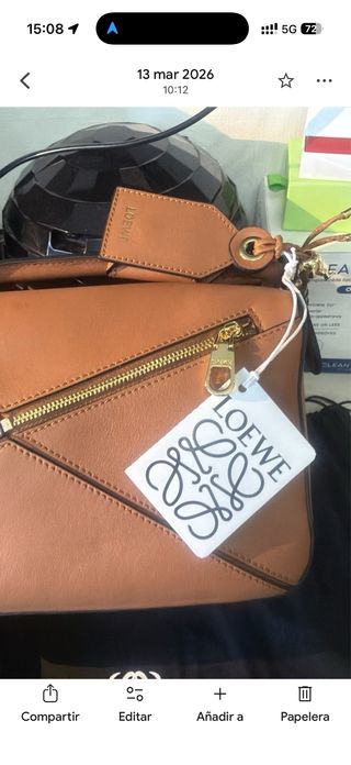 Bolso Loewe Marrón - Un solo uso