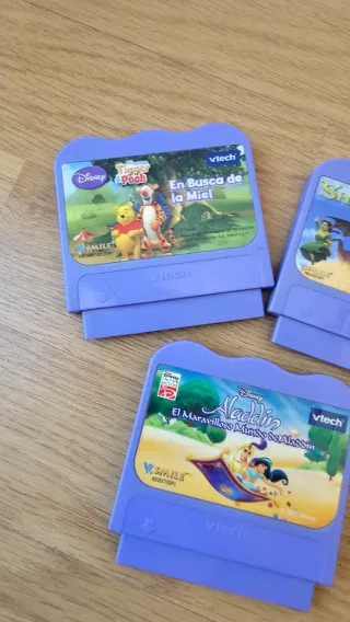 Juegos VTech Smile Disney Shrek Aladdin