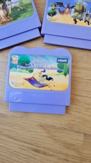 Juegos VTech Smile Disney Shrek Aladdin