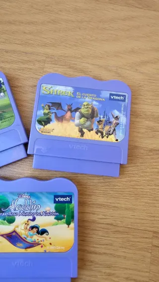 Juegos VTech Smile Disney Shrek Aladdin
