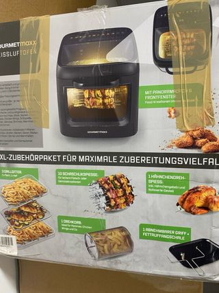 Freidora de aire horno Gourmetmaxx