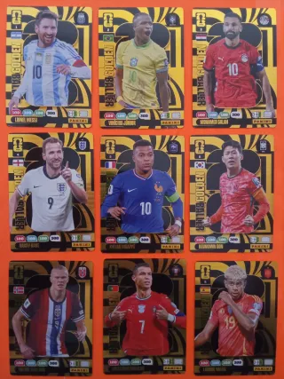LOTE COMPLETO GOLDEN BALLER FIFA WORLD CUP 2026