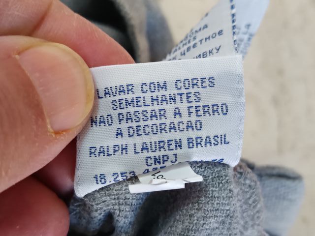 Polo Ralph Lauren Gris Talla M