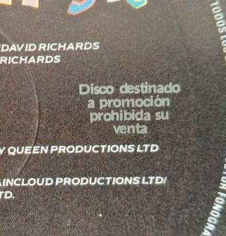 Queen - A Kind of Magic (Vinilo promocional)