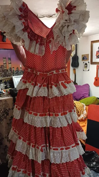 Trajes de flamenca.vintag