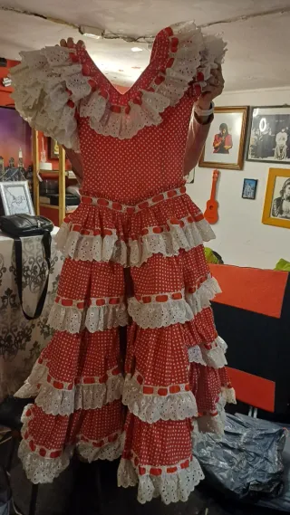 Trajes de flamenca.vintag