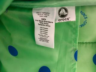 Mochila infantil Crocs azul y amarillo