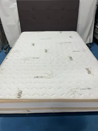 Somier Reforzado + Colchón 135x190