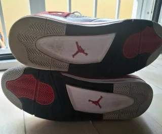 Air Jordan red cement 4 retro,original box, tg45.5