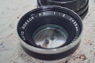 Minolta MD Rokkor 55mm f/2 per pezzi di ricambio