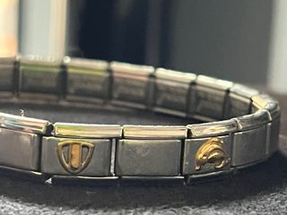 Bracciale in acciaio con nome IVAN