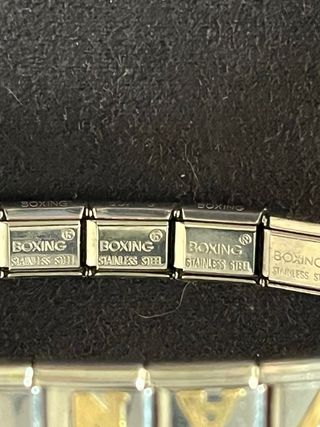 Bracciale in acciaio con nome IVAN