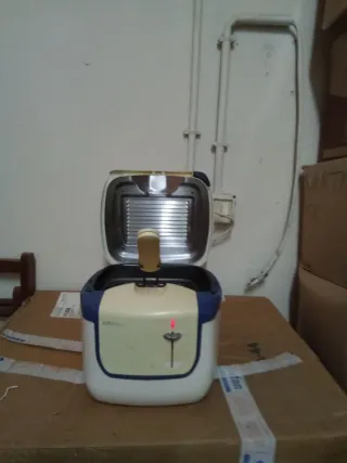 Freidora eléctrica con cesta