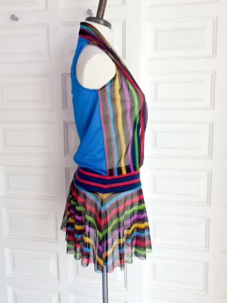 Original Vestido Serigrafía, Nuevo.