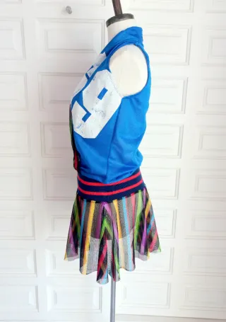 Original Vestido Serigrafía, Nuevo.