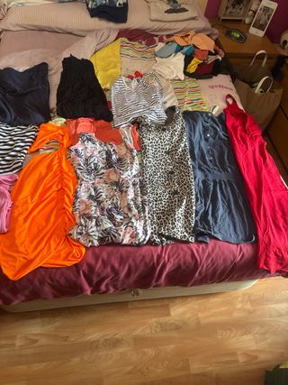 Lote de vestidos tall S